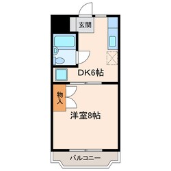 掛川駅 徒歩6分 1階の物件間取画像